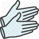 Hand Rubber Gloves Icon