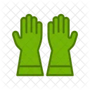 Hand Gloves Cleaning Clothes Icon