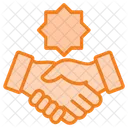 Hand Greeting Greeting Handshake Icon