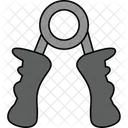 Hand Grip Fitness Exercise Icon