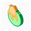 Ball Halten Hand Symbol
