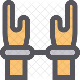 Hand Handcuffs  Icon
