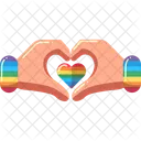 Hand Heart  Icon