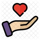 Hand heart  Icon