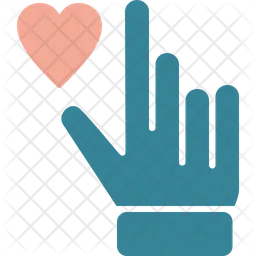 Hand Heart  Icon