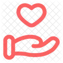 Hand Heart Icon