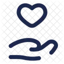 Hand Heart Icon