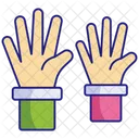 Hand Heben Symbol