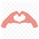 Hand Herz Herz Zeichen Symbol