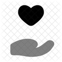 Hand Herz Symbol