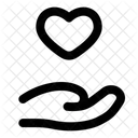 Hand Herz Symbol