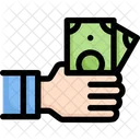 Hand Hold Money Hold Money Cash Payment Icon
