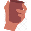 Hand Holding Coffee Hot Coffee Hot Beverage Icon