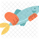 Fish Water Hand Holding Icon