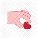 Hand Gesture Touch Icon
