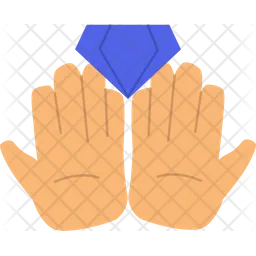 Hand holding object  Icon