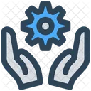 Settings Hand Care Icon