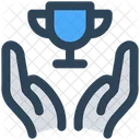 Award Hand Trophy Icon