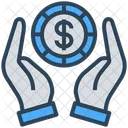 Gambling Casino Hand Icon