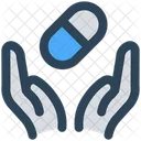 Medical Hand Medicine Icon