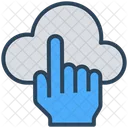 Cloud Computing Hand Icon