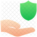 Hand Shield Protection Icon