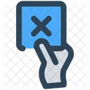 Hand Ticket Invalid Icon