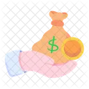 Hand Bags Gesture Icon