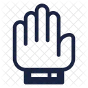 Hand Hold Stop Icon