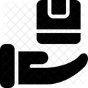 Delivery Hand Box Icon