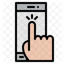 Hand Finger Tap Icon