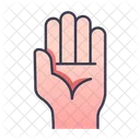 Hand Gesture Palm アイコン