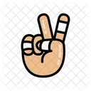 Hand Climbing Rock Climbing Icon