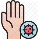 Hand Infected Icon