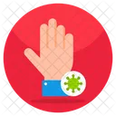 Hand Infection Icon