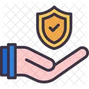 Hand Insurance  Icon