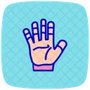 Hand Interaction Communication Icon