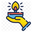 Hand Lamp Icon
