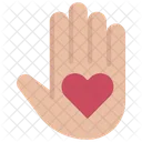 Hand Love  Icon