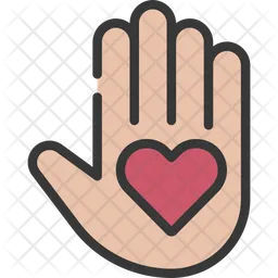 Hand Love  Icon