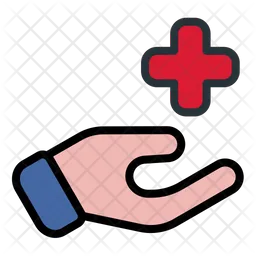 Hand Medical Gesture  Icon