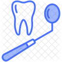 Hand Mirror Tooth Dentist Icon