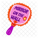 Hand Mirror Reflection Beauty Icon