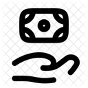 Hand Money Icon
