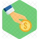 Hand Money Icon