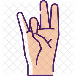 Hand Mudra Icon