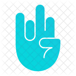 Hand Mudra  Icon