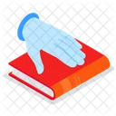 Hand On Judge Book  Icon