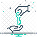 Hand Over Icon