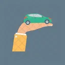 Small Car Gift Icon